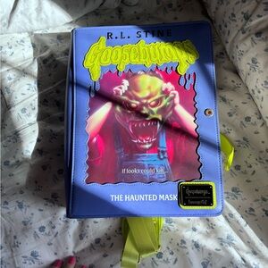 Goosebumps loungefly book backpack